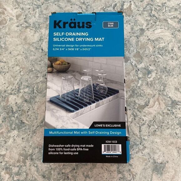 Kraus Self Draining Silicone Drying May - Picture 1 of 5